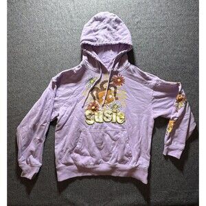 Nickelodeon Rugrats Susie Carmichael Lavender Hoodie Size Large
